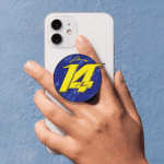 Fernando Alonso 14 Phone Grip F1 with racing-inspired design