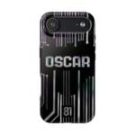Oscar piastri USgp 2025 Helmet inspired phone case
