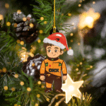 Formula 1 Lando Norris Christmas Ornament