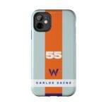 Carlos Sainz Williams F1 Gulf Livery 2025 phone case