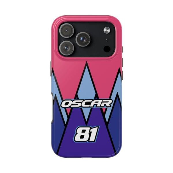 Oscar Piastri F1 Las Vegas GP 2025 Helmet inspired Phone Case