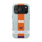 Carlos Sainz Williams F1 Gulf Livery 2025 phone case