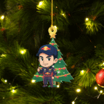 Sergio Perez ''CHECO'' Christmas Acrylic Ornament