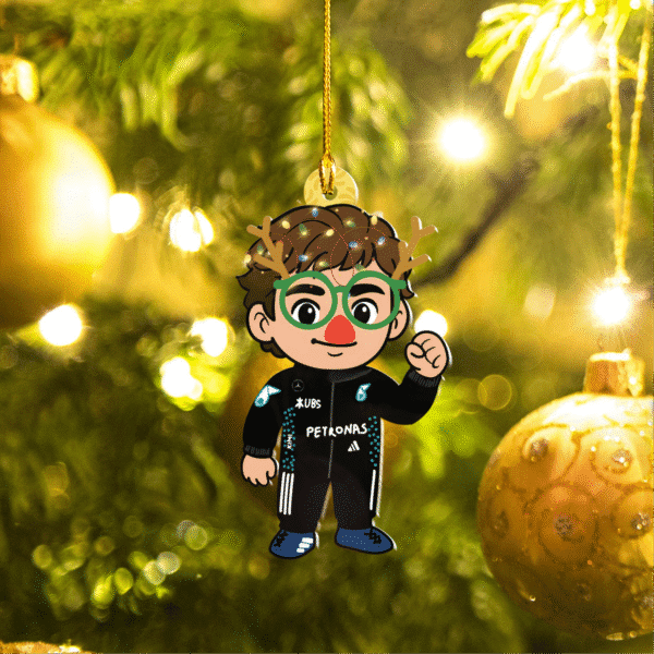 Kimi Antonelli F1 Christmas decoration Acrylic ornaments