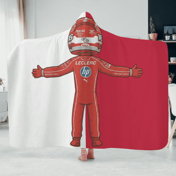 Charles Leclerc F1 Hoodie blanket