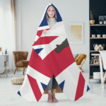 George Russell F1 Racing Hoodie Blanket