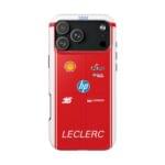Charles Leclerc 2026 race suit inspired phone case design