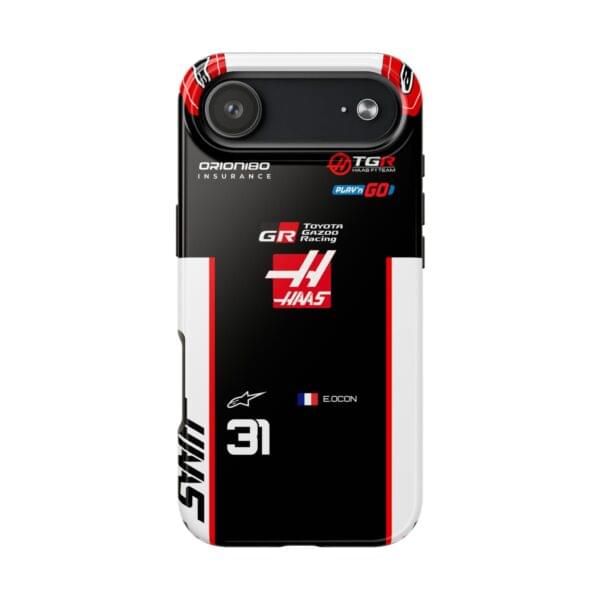 Esteban Ocon haas f1 2026 race suit inspired phone case