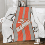 Hulkenberg throw blanket inspired by Nico Hülkenberg 2026 F1 helmet