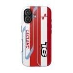 Charles Leclerc Ferrari F1 2026 Helmet Inspired Phone Case