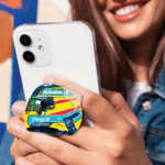 Fernando Alonso F1 2026 Helmet Phone Grip