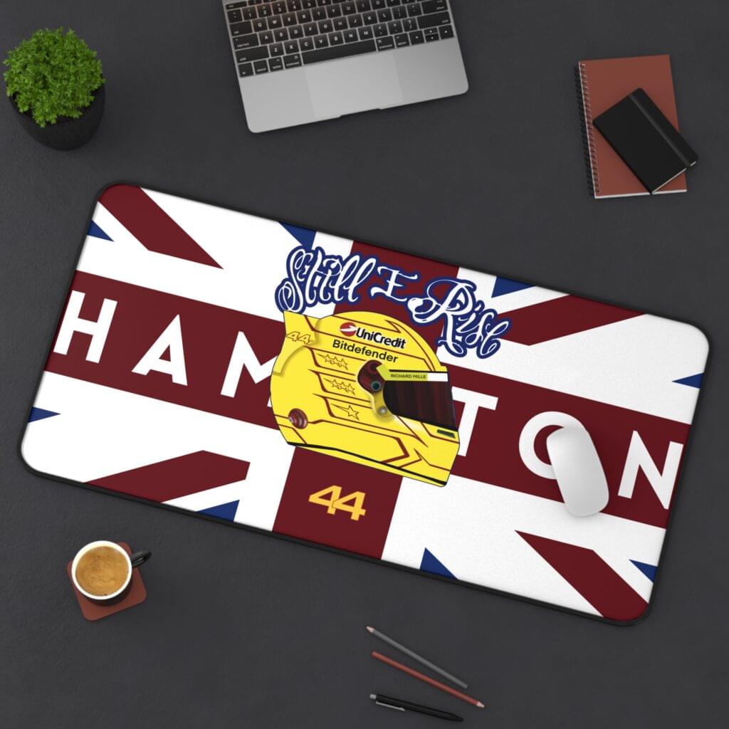 Lewis Hamilton F1 2026 Helmet Desk Mat