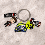 Ollie Bearman F1 2026 5 Charms Keychain